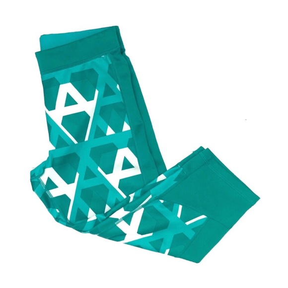 ADIDAS | AQUA GEO CLIMALITE TECHFIT CROPPED TIGHTS - Picture 4 of 7